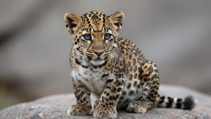Sapphire Gaze Leopard