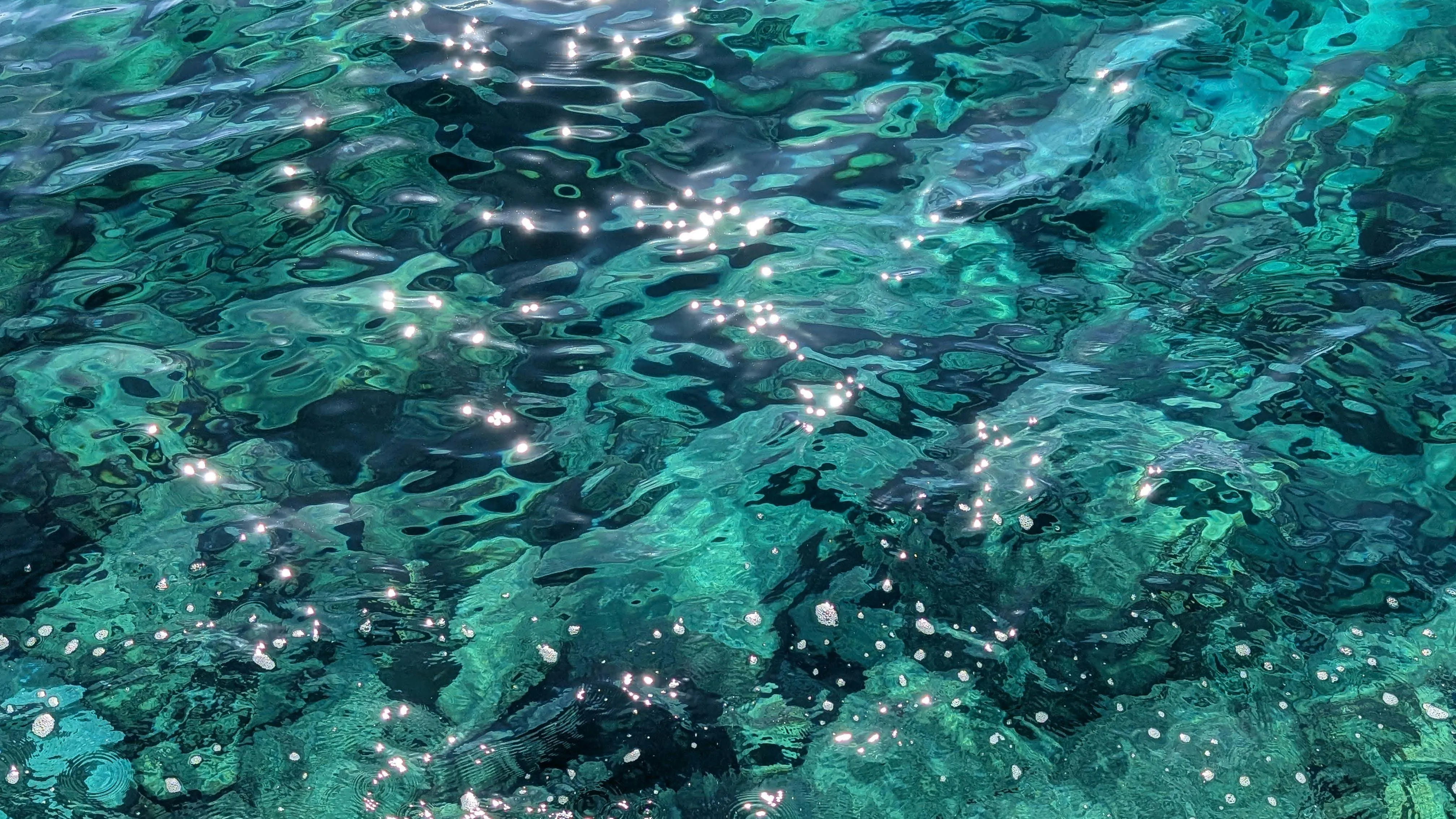 Emerald Coastal Reflection