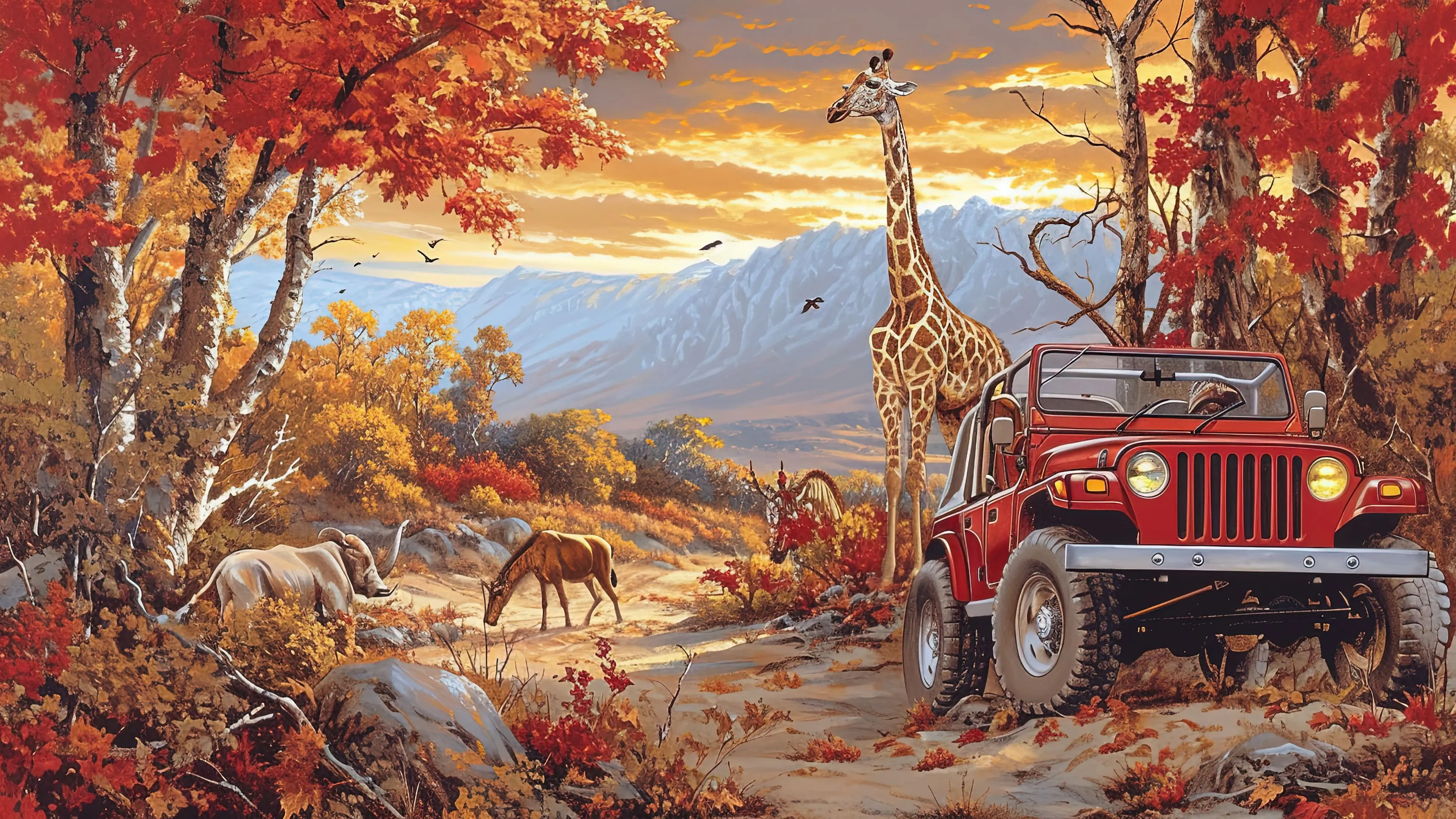 Golden Savannah Safari