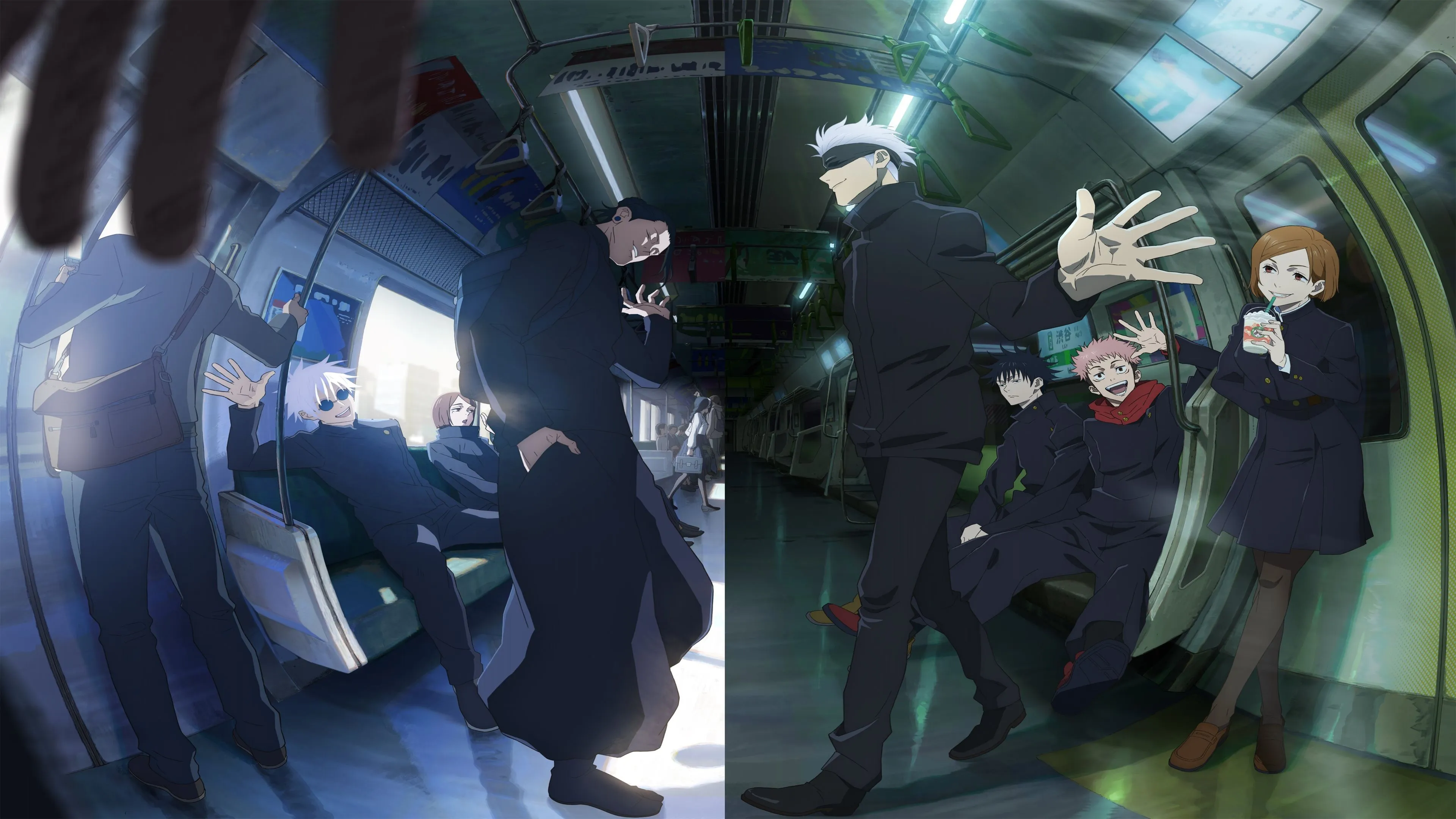 Jujutsu Kaisen Subway Ride