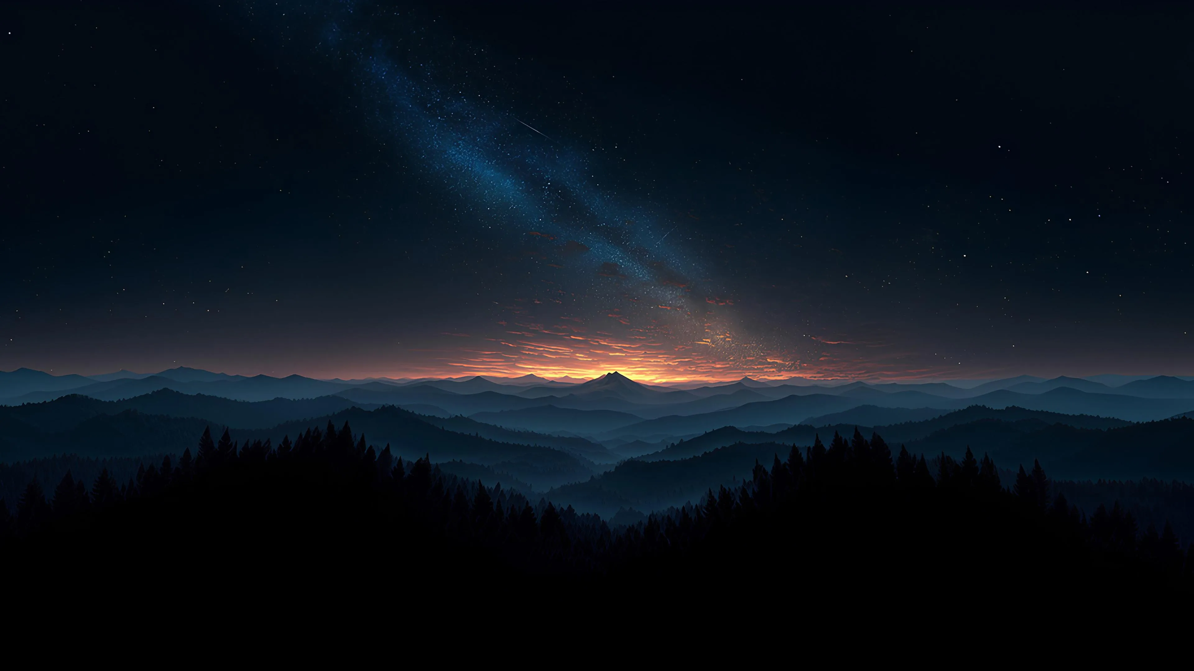Galactic Ridge at Twilight