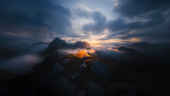 Mountain Peak Solitude