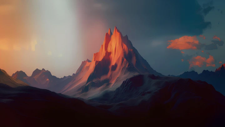 Crimson Peak at Twilight