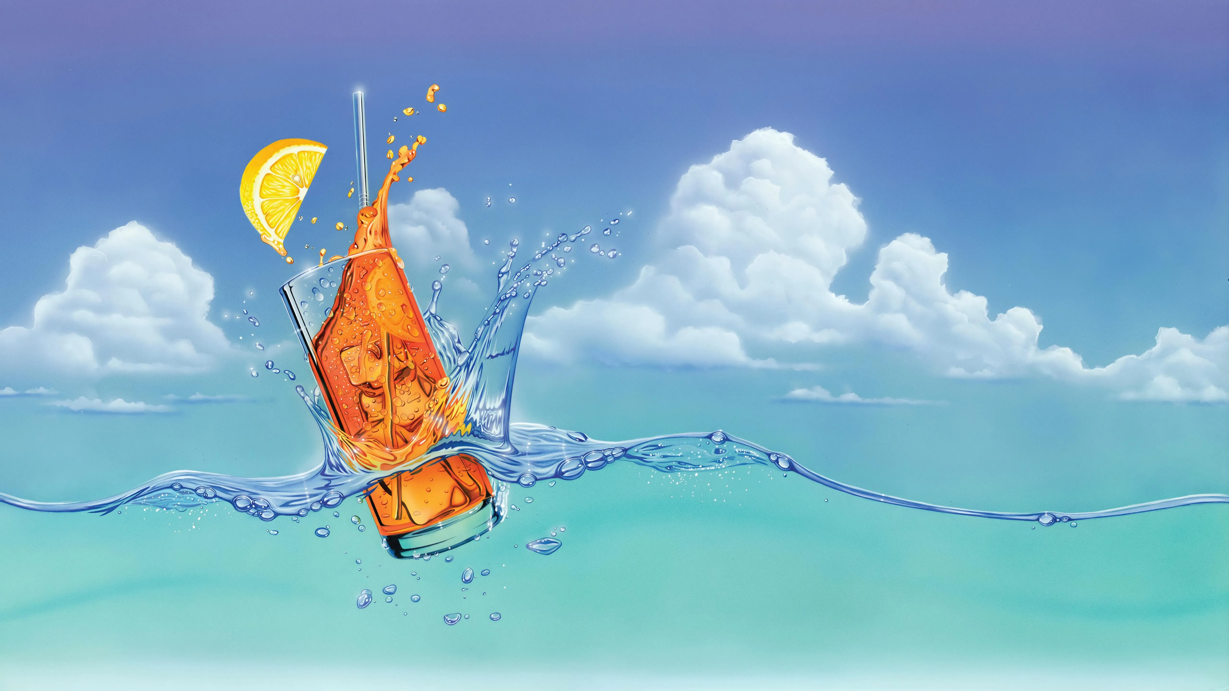 Tropical Splash Iced Tea