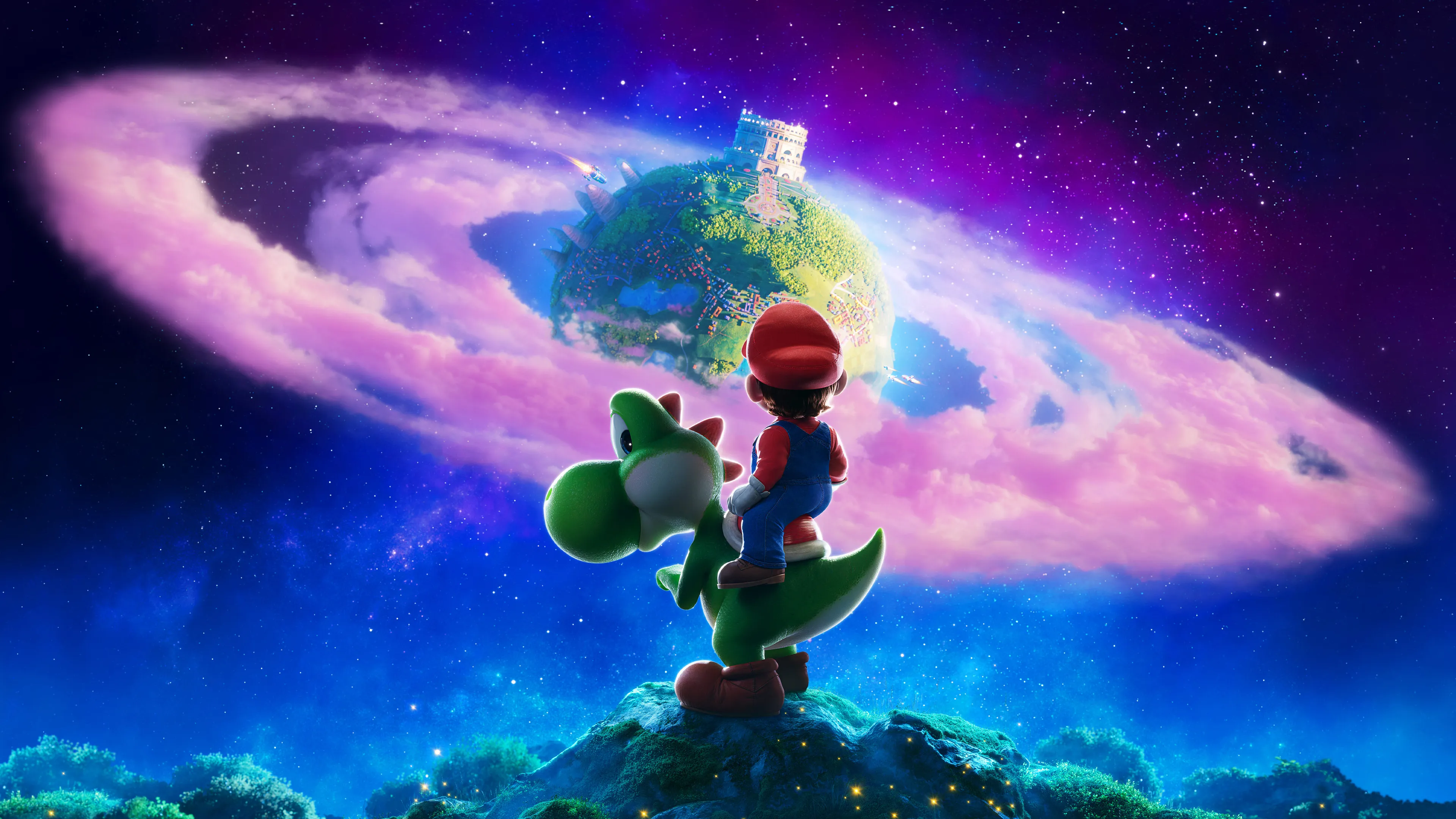 Galactic Journey with Yoshi
